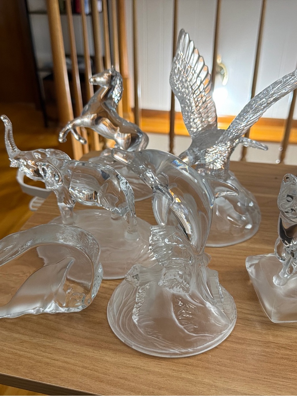 Cristal d’Arques lead crystal  Sculpture set -